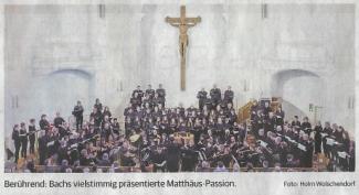 Matthäus-Passion von J.S. Bach am 06.04.2023 in der Stadtkirche Ludwigsburg unter der Leitung von Fabian Wöhrle mit Stadtkirchenchor und Motettenchor Ludwigsburg.