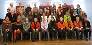 Der Philharmonische Chor Ludiwgsburg während einer Probe in Weikersheim 2013. Der Philharmonische Chor Ludwigsburg bei einer Probe in Weikersheim 2013. Bild: privat.